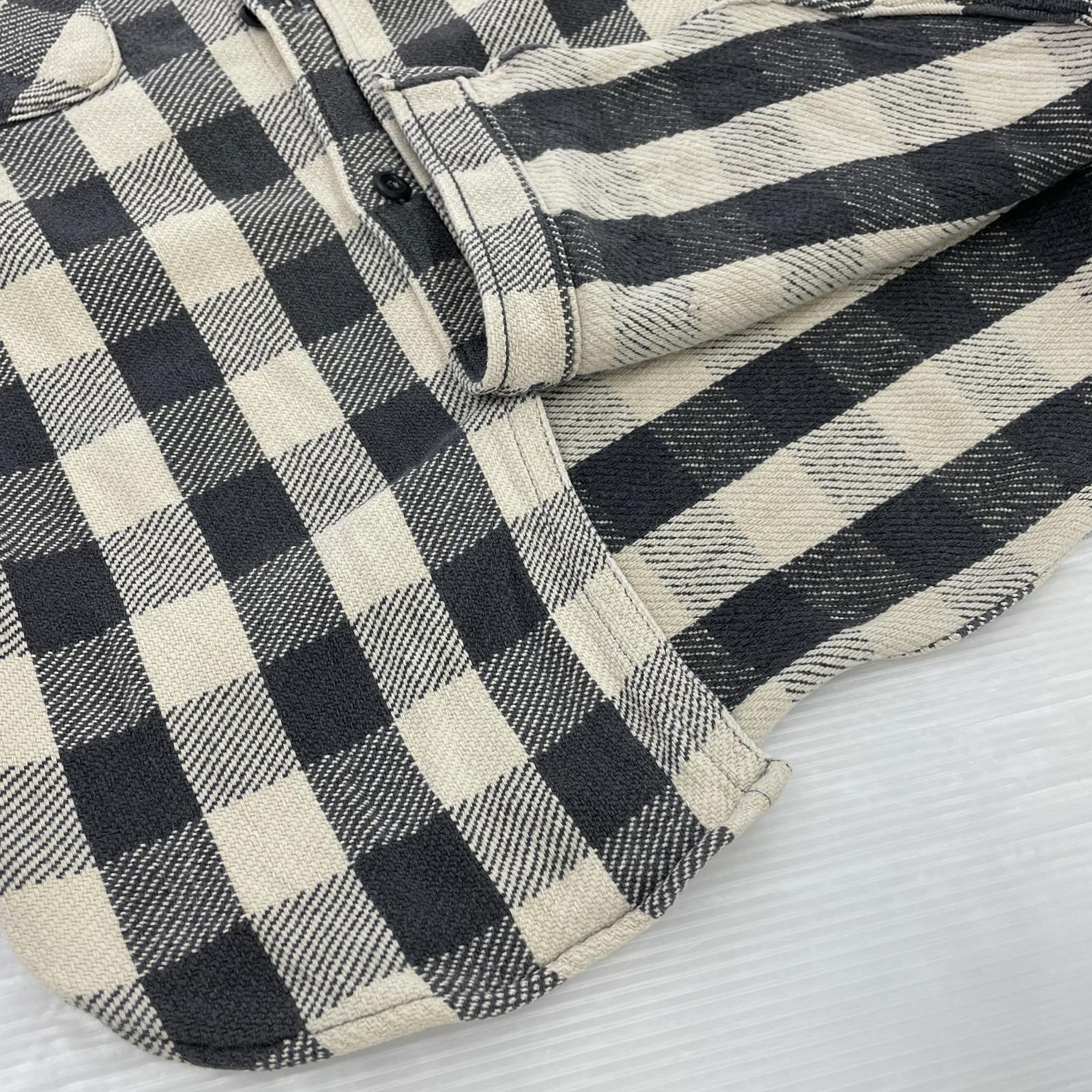 長袖シャツ DOUBBLE WORKS ネルシャツ (38) 38
