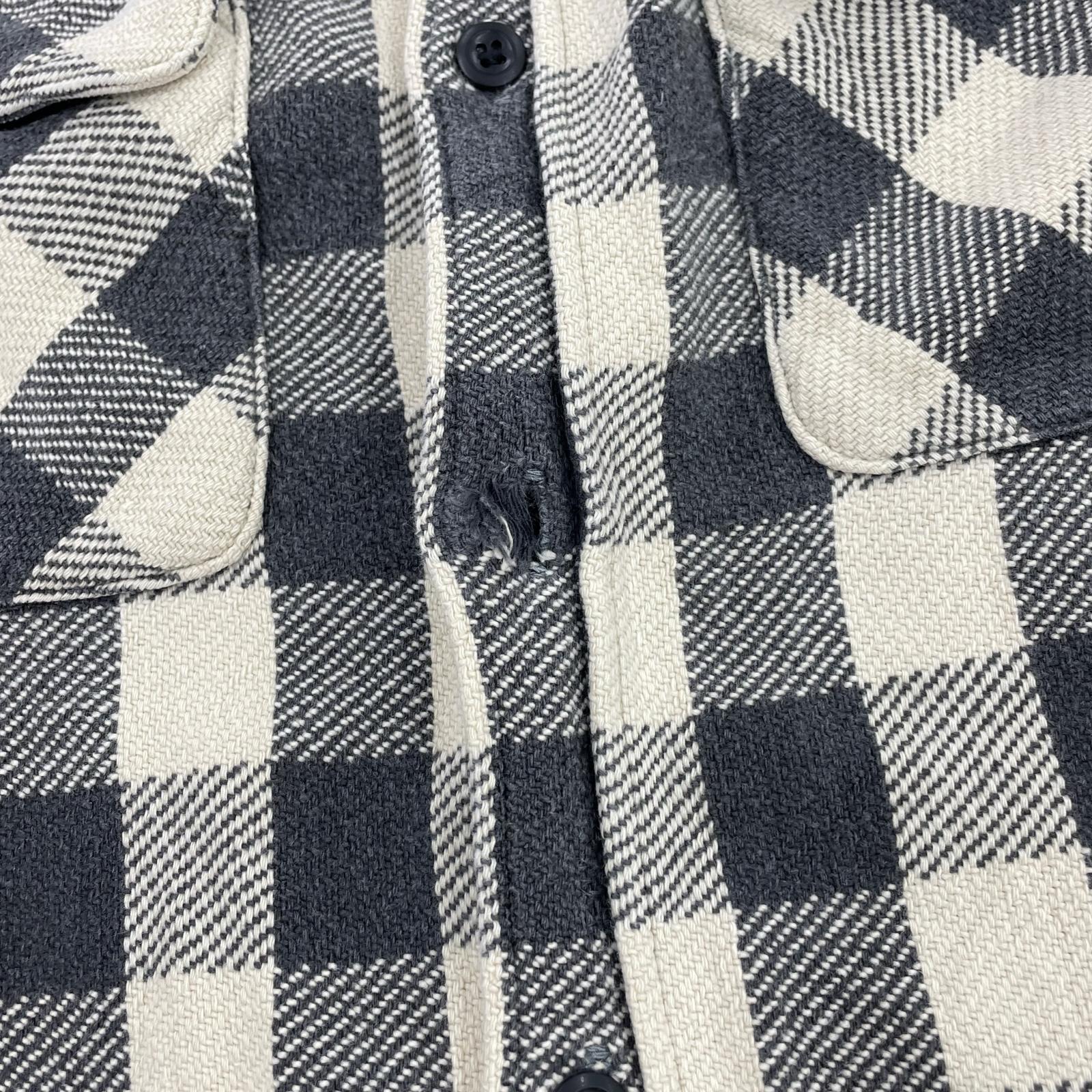 長袖シャツ DOUBBLE WORKS ネルシャツ (38) 38
