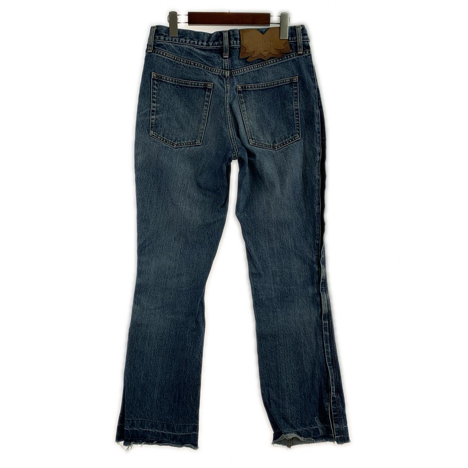 デニムパンツ ARCHIVES 23SS ジップアップ デニムパンツ (W38) ブルー
