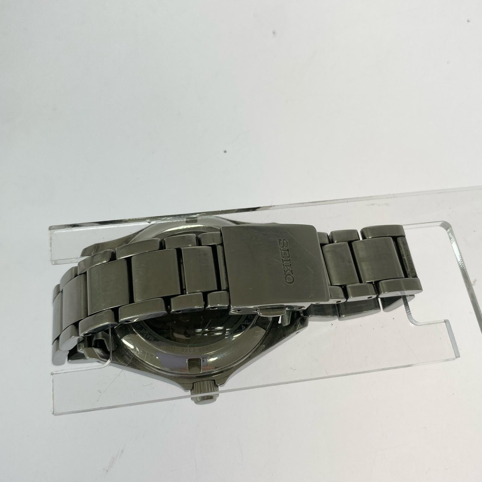 腕時計 MECHANICAL 自動巻き シルバー