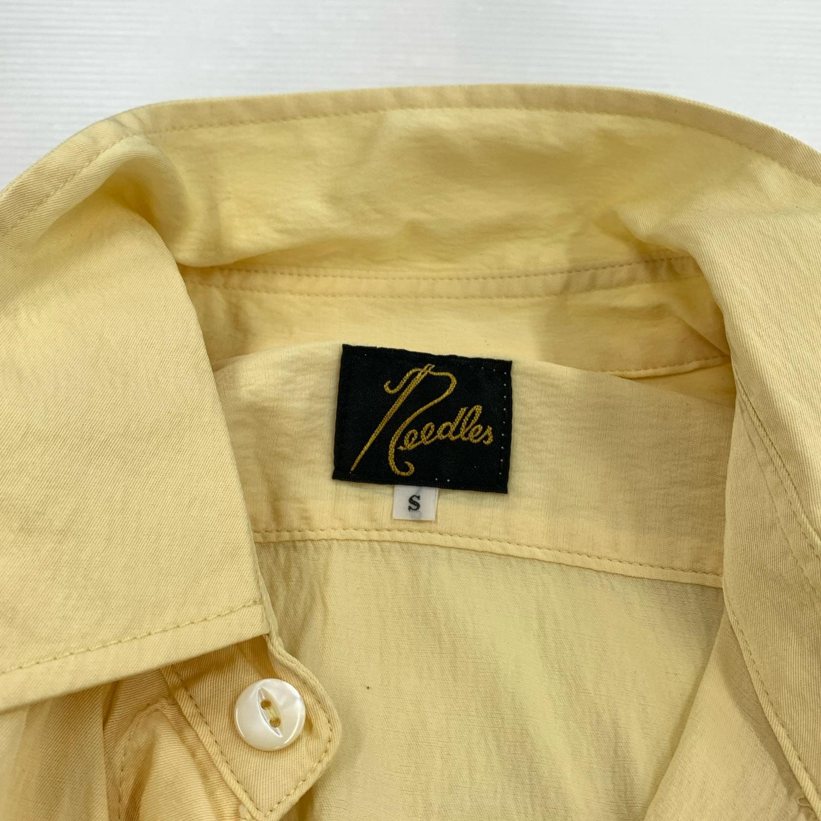 半袖シャツ ×STUDIOS Track Tape S/S Shirt YLW S S イエロー