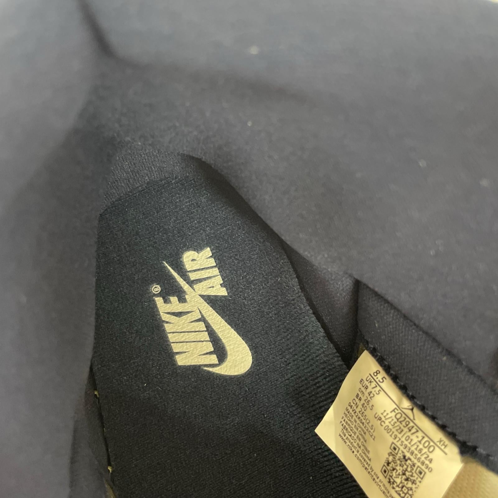 スニーカー Air Jordan 1 Retro High OG Denim 26.5cm 26.5cm (US8 1/2 UK8 EU43)