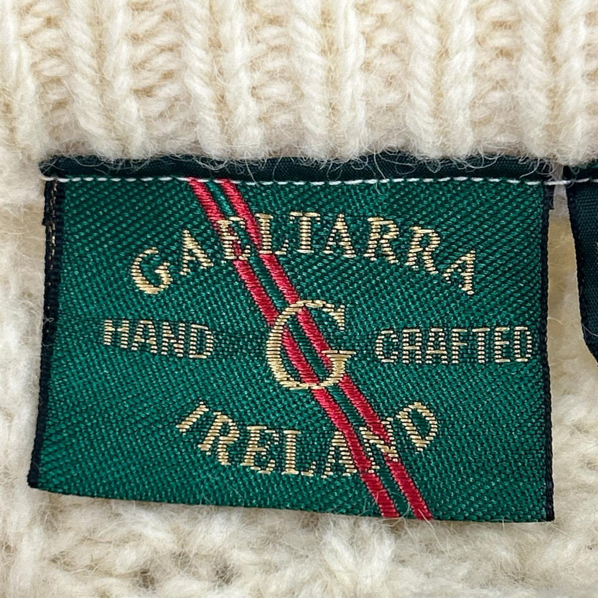 ニット GAELTARRA アイルランド製 フィッシャーマンニット (46)