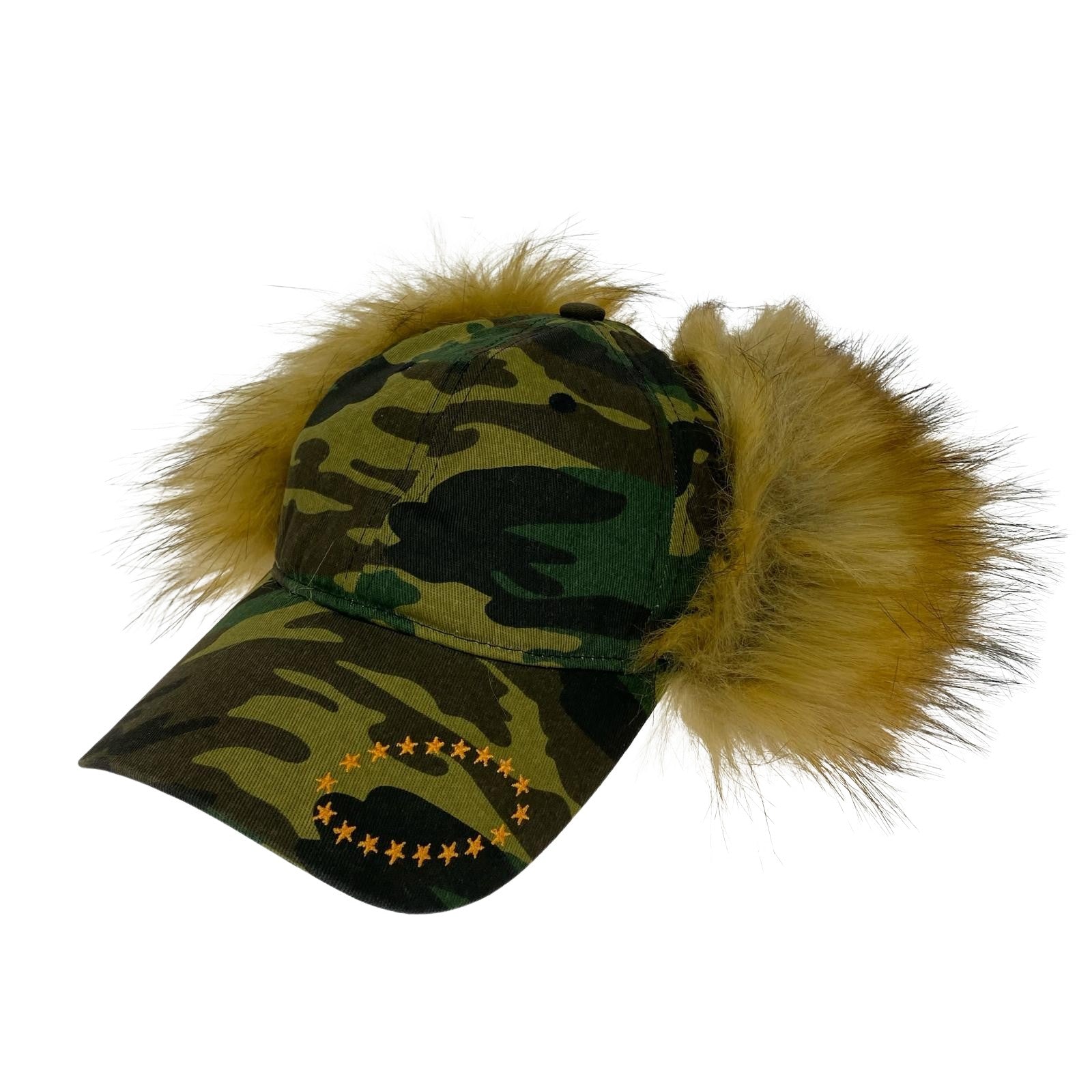 キャップ AFB DOG EAR FUR CAP カモ ファーキャップ