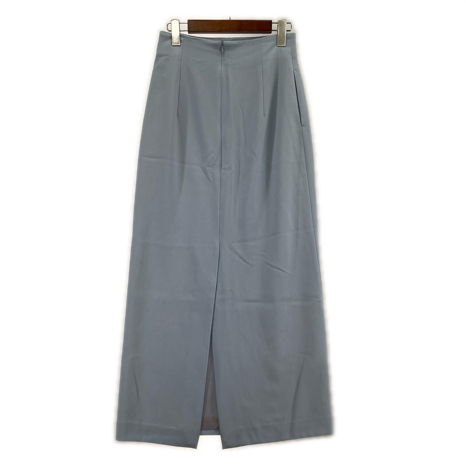 その他ボトムス AURALEE HARD TWIST WOOL DOBBY SKIRT 0 A23SS02KW ブルー