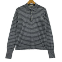 その他トップス NKNIT high gauge wool KNIT shirt 1 N25AW-025 グレー