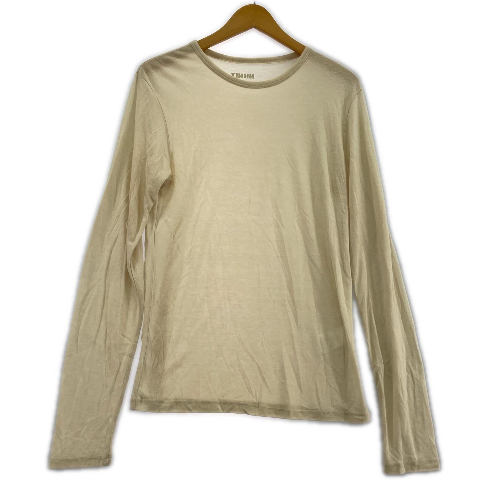 その他トップス NKNIT layered long sleeve t-shirt set 2 BEIGE N24AW-307 ベージュ