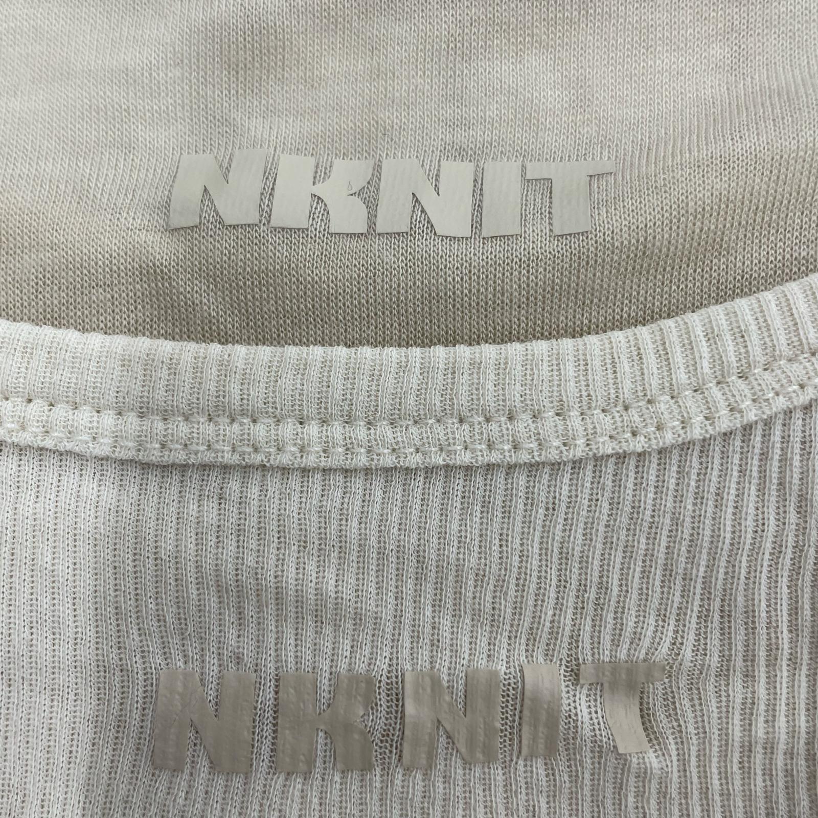 その他トップス NKNIT layered long sleeve t-shirt set 2 BEIGE N24AW-307 ベージュ