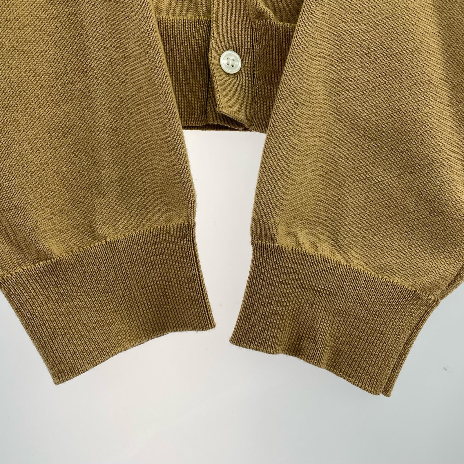 その他トップス NKNIT logo KNIT cardigan 2 N25AW-006 ブラウン