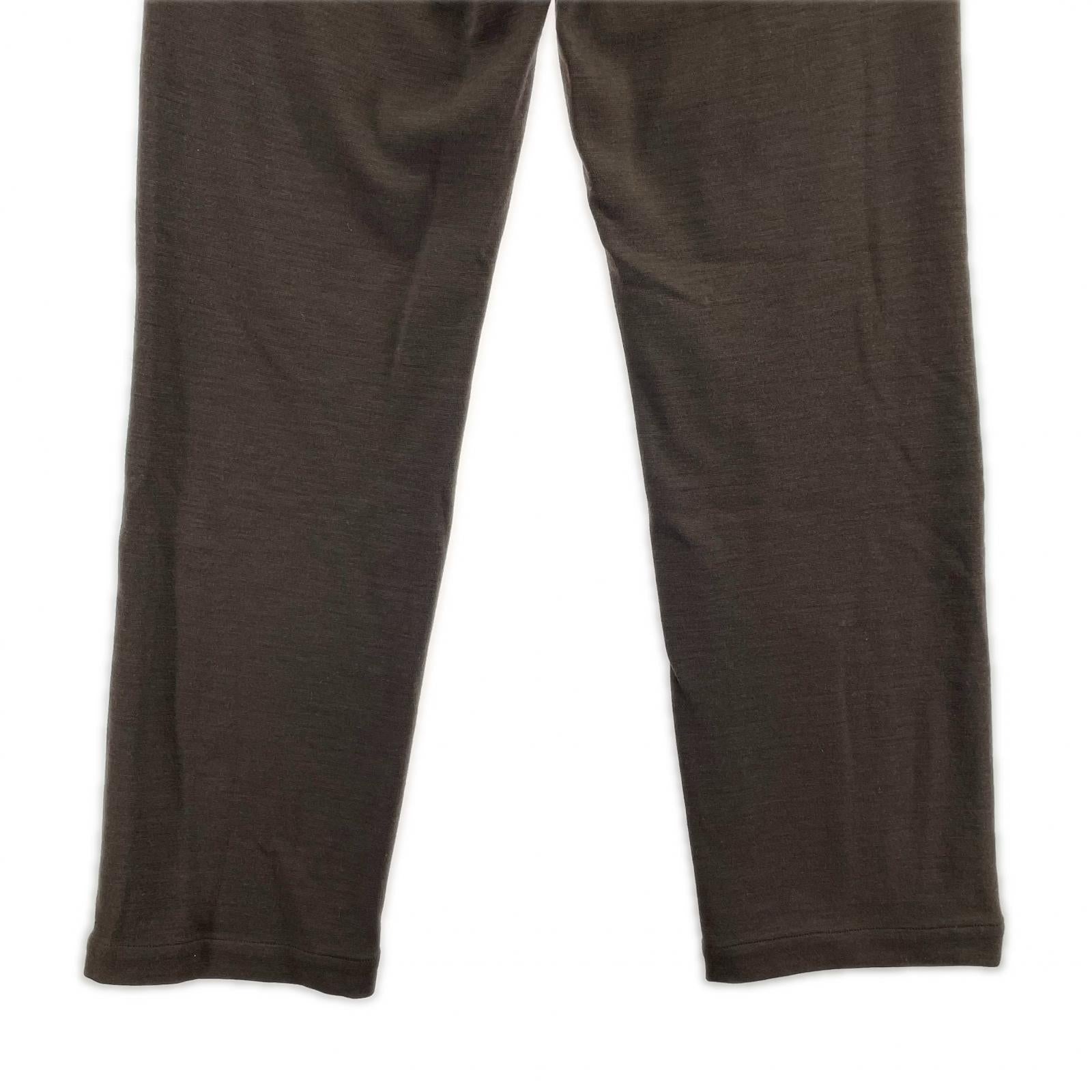その他ボトムス UNDECORATED SPONGE WOOL PANTS 0 0 ブラウン