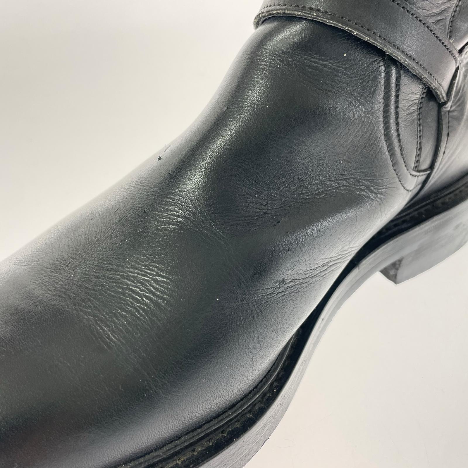 ブーツ Tricker's モーターサイクルブーツ SIZE 8 M6945 ブラック