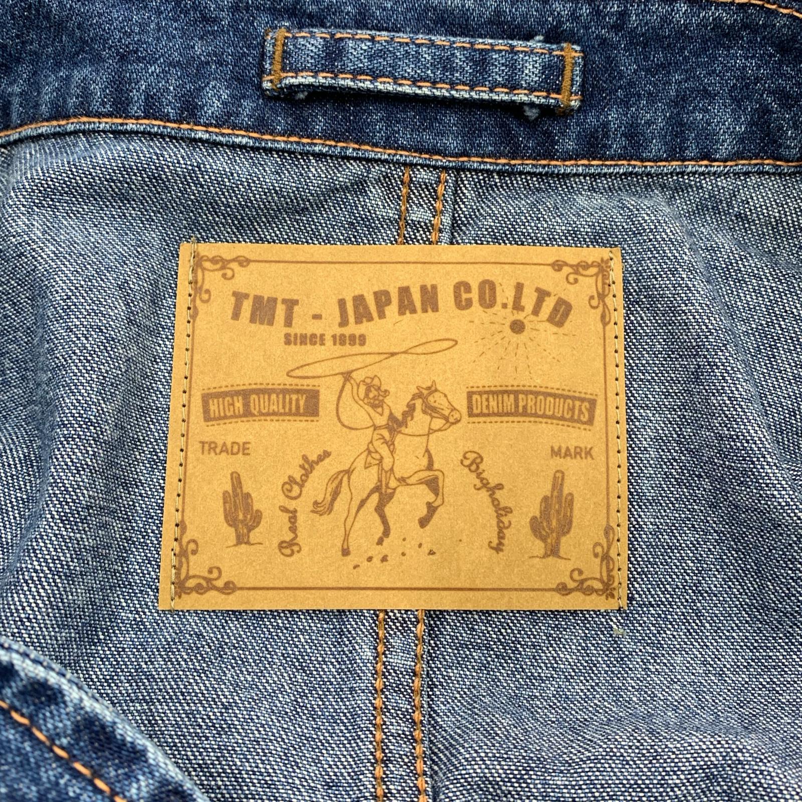 ジャケット インディゴコーチジャケット L ブルー