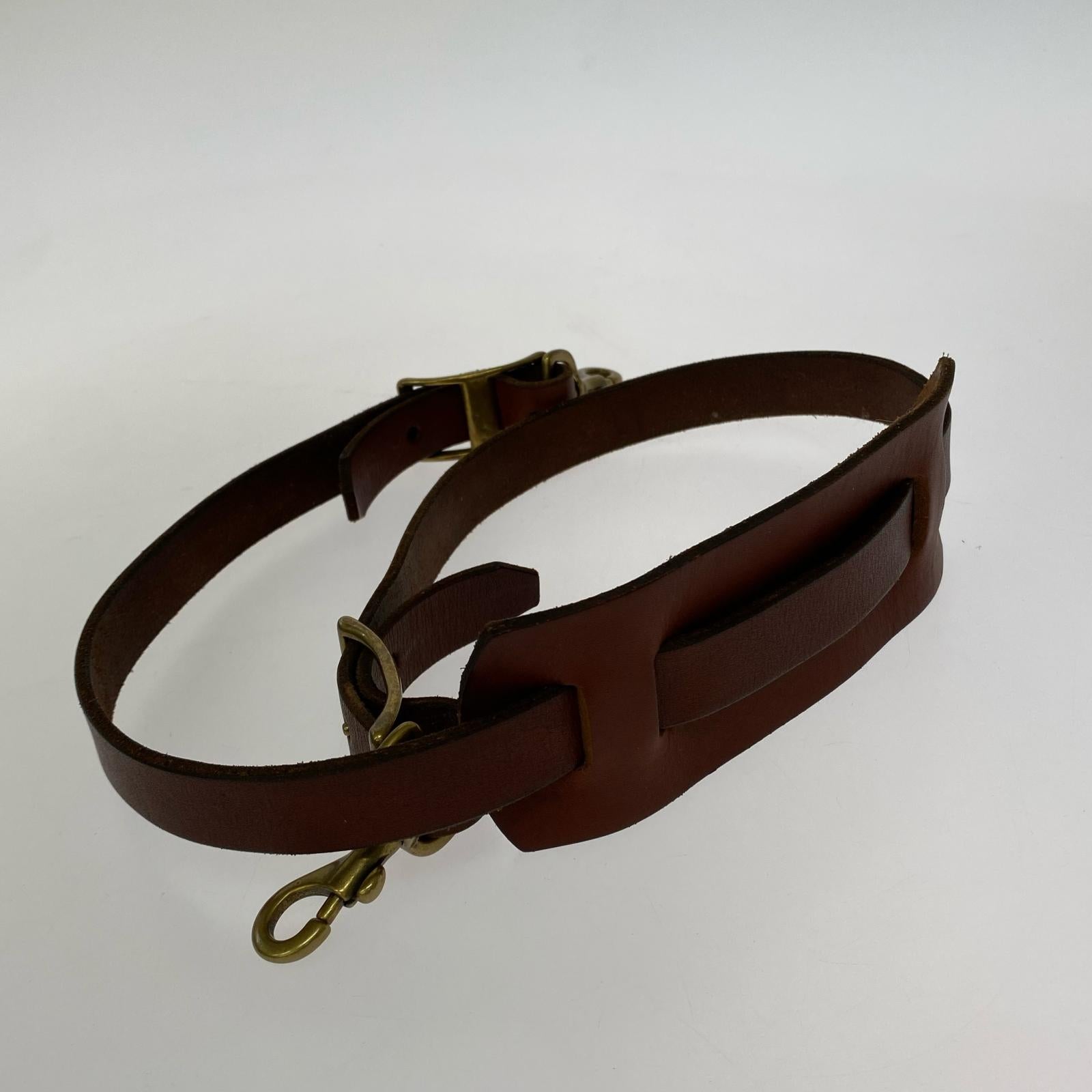 ショルダーバッグ VASCO LEATHER POSTMAN SHOULDER BAG ブラウン ブラウン