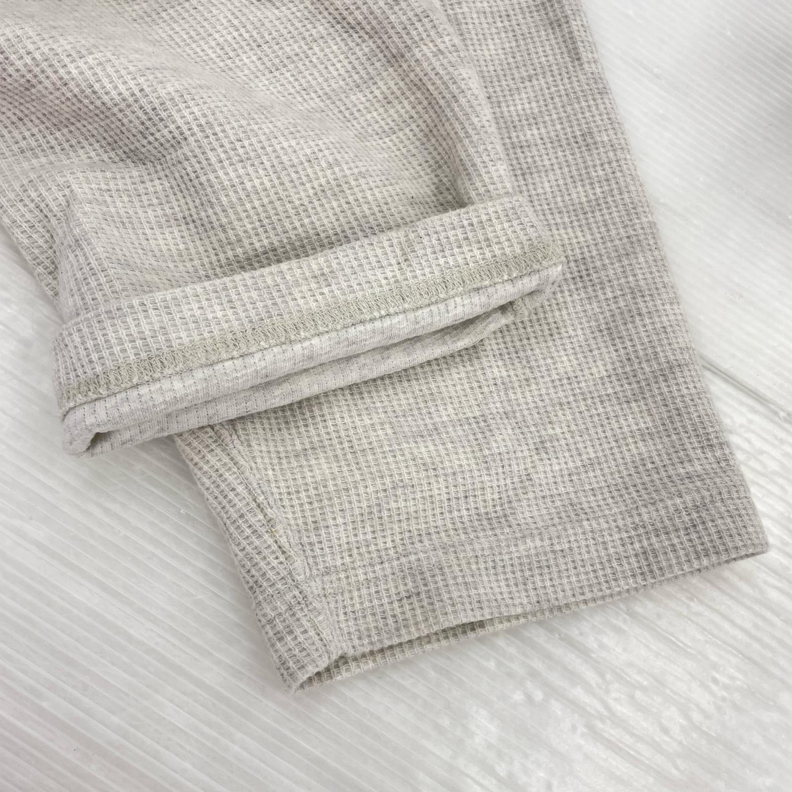 長袖Tシャツ THERMAL BASEBALL TEE 2 グレー