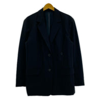 ジャケット Back Slit Tailored Jacket/黒 36 ブラック