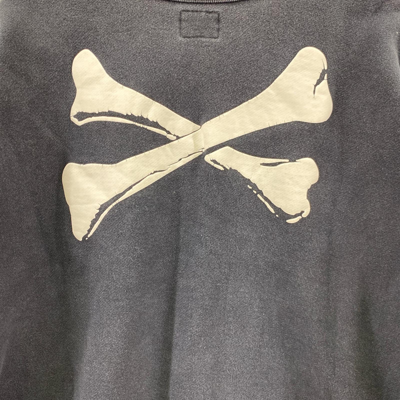 スウェット DESIGN CREW NECK 黒 (S) S ブラック
