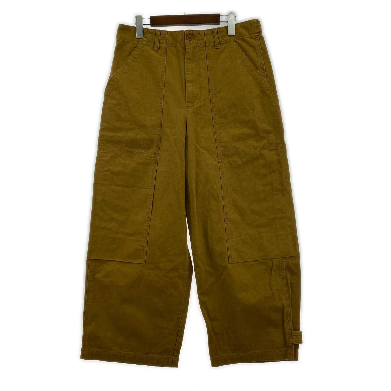 パンツ 24AW A PIECE OF CLOTH PK WORK PANTS S ブラウン