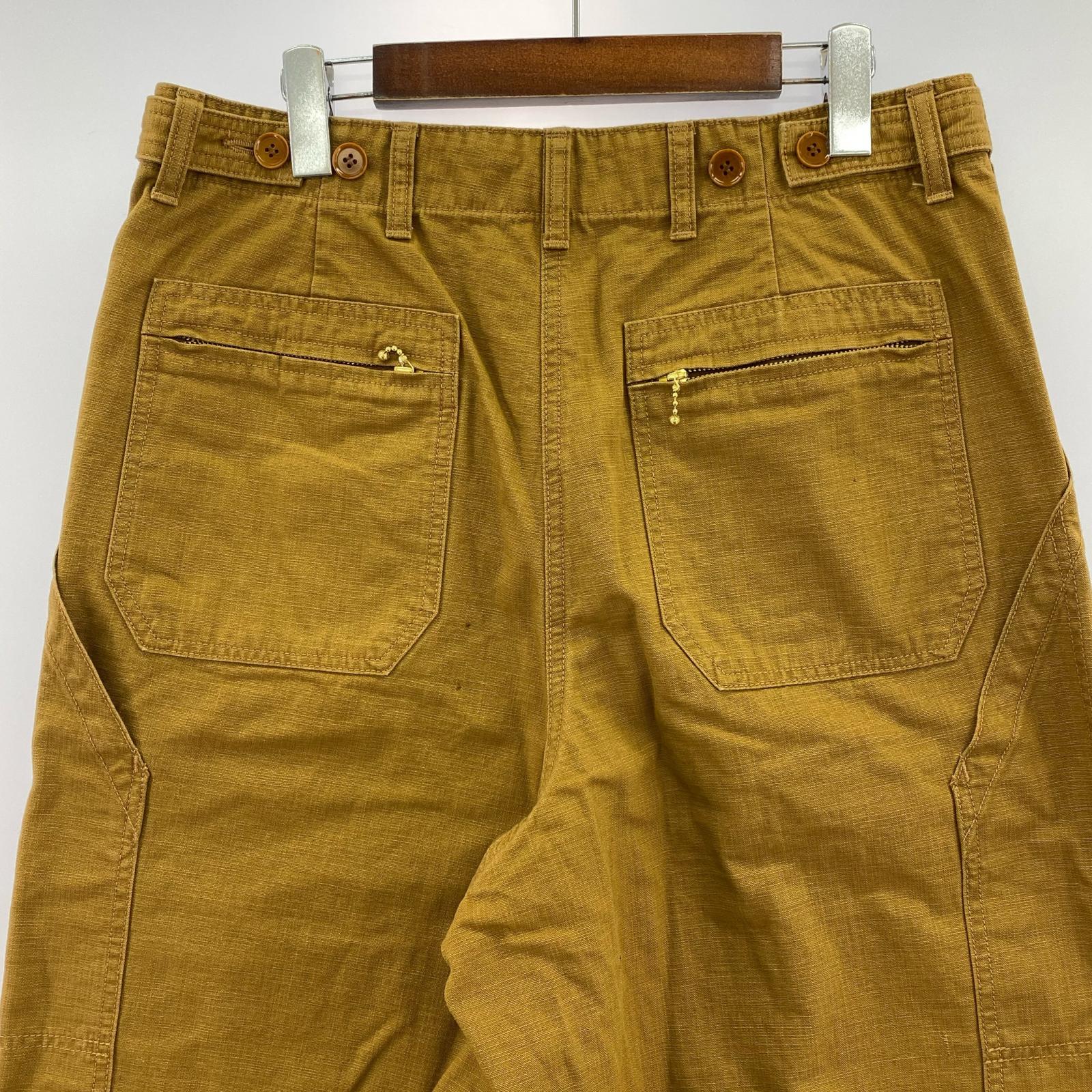 パンツ 24AW A PIECE OF CLOTH PK WORK PANTS S ブラウン