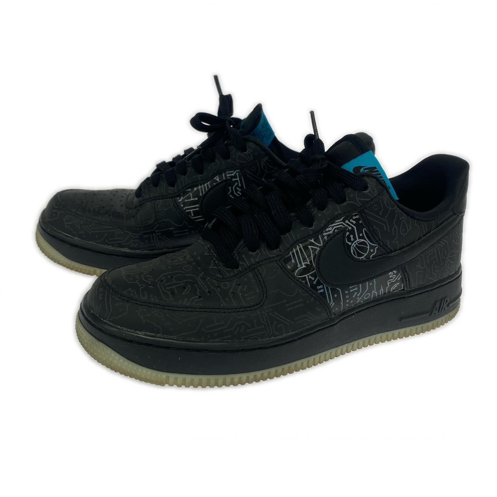 スニーカー SPACE PLAYERS AIRFORCE 1 07 25.5cm (US7 1/2 UK7 EU41) ブラック