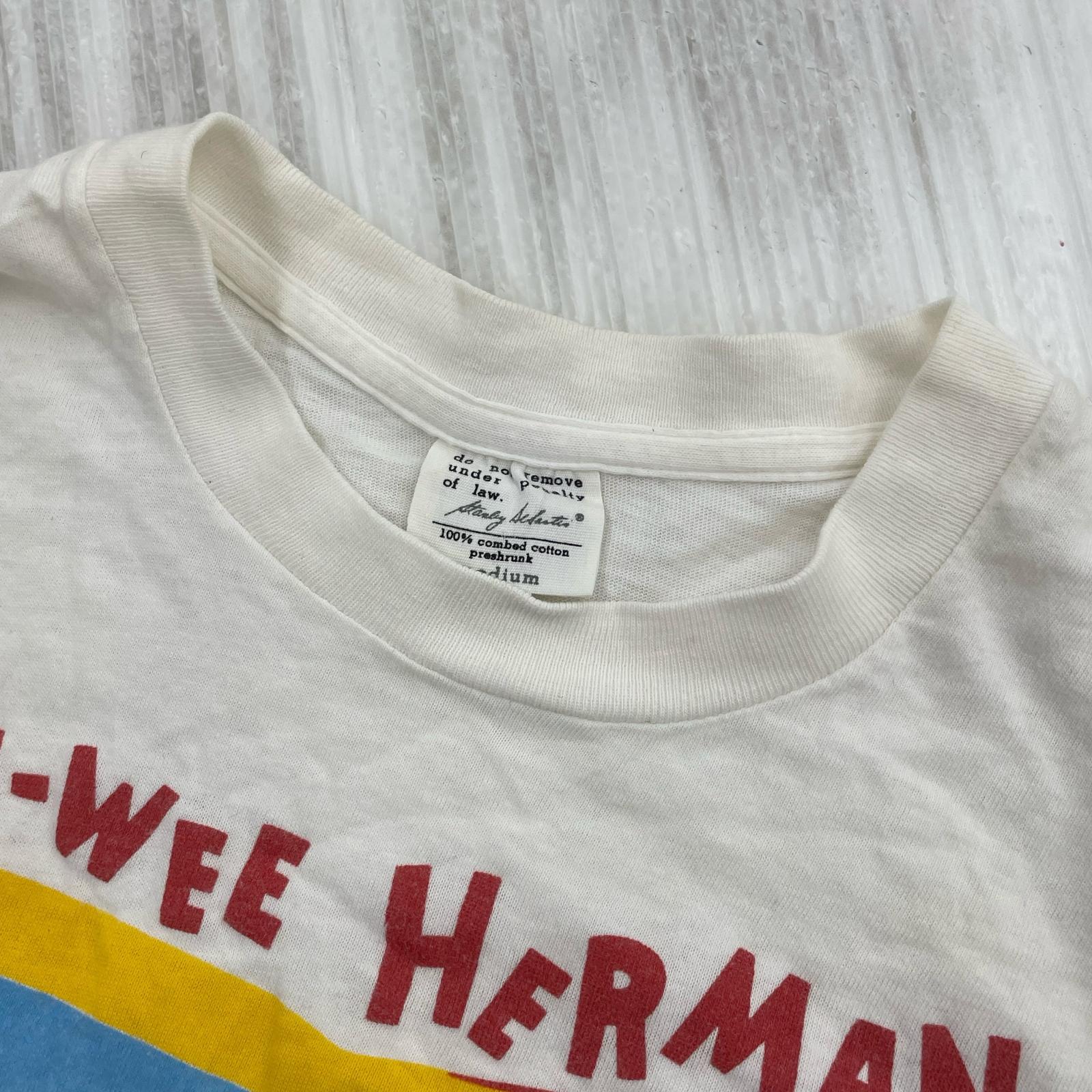 半袖Tシャツ OLD stanley desantis pee-wee herman M ホワイト