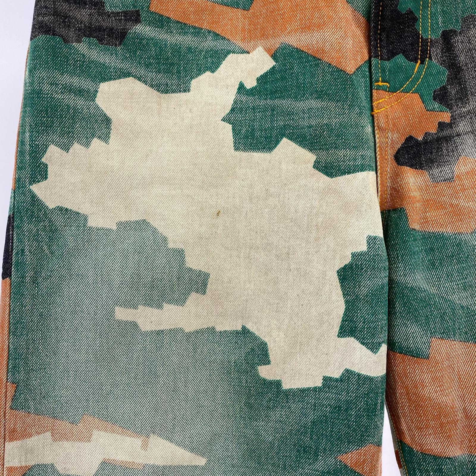 デニムパンツ FAF CAMO AGED DENIM PANTS 2