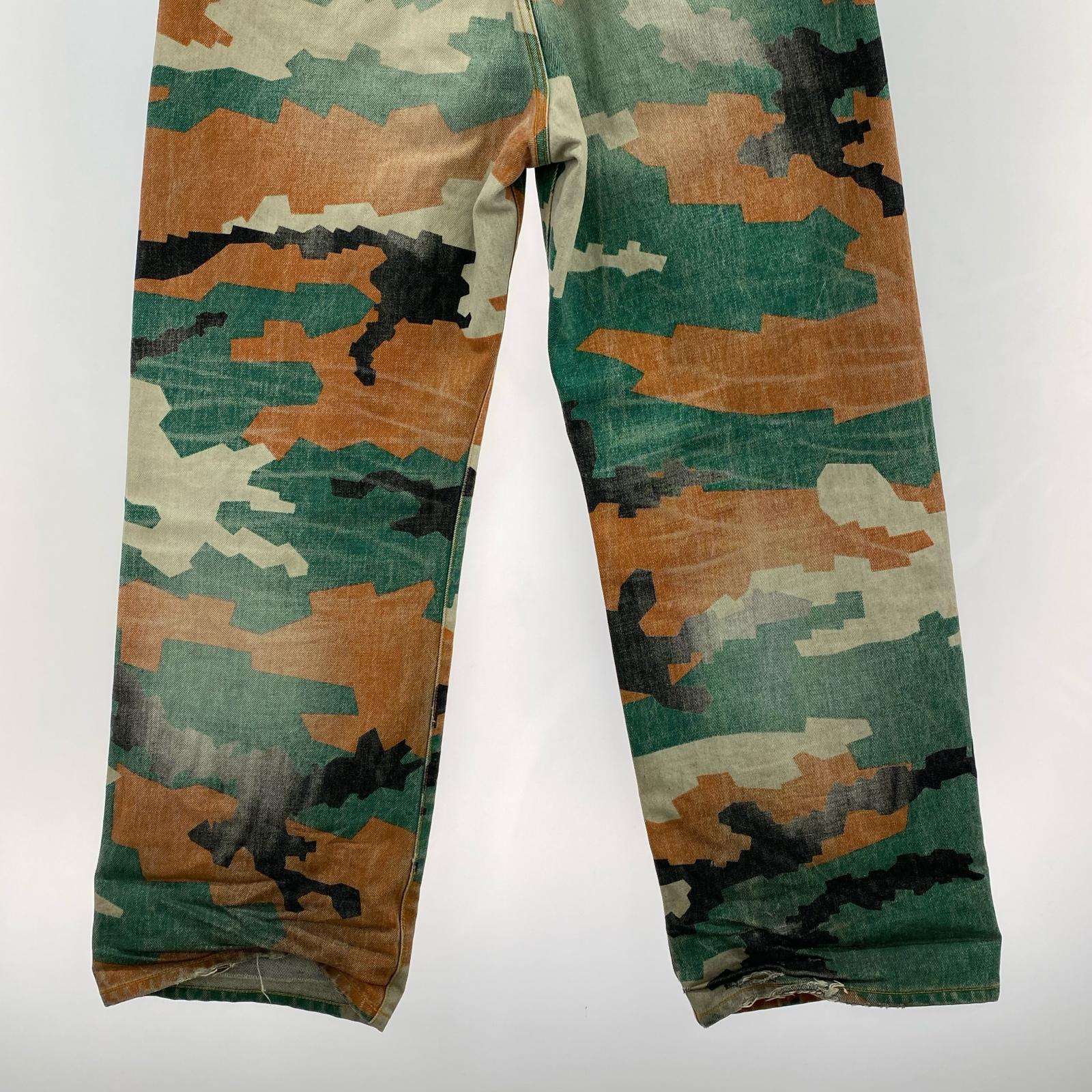 デニムパンツ FAF CAMO AGED DENIM PANTS 2