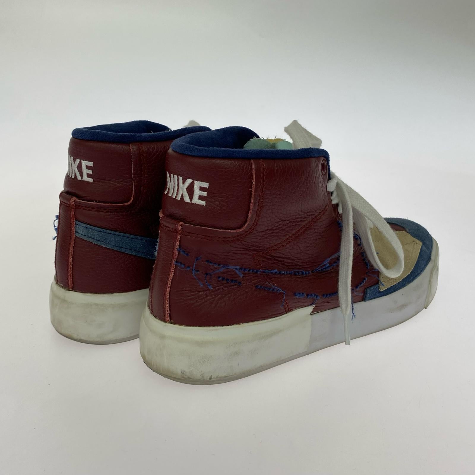 スニーカー ZOOM BLAZER MID EDGE 26.0 26cm (US8 UK7 1/2 EU42) ワインレッド
