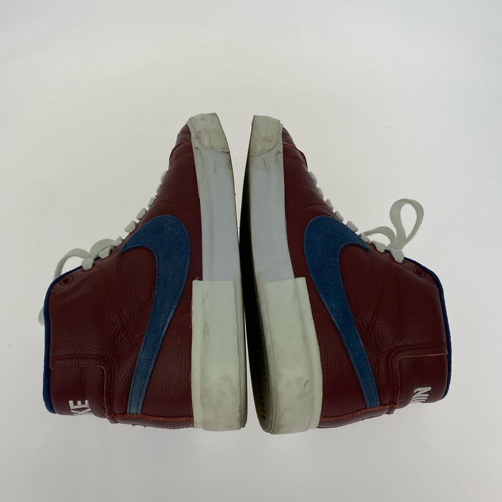 スニーカー ZOOM BLAZER MID EDGE 26.0 26cm (US8 UK7 1/2 EU42) ワインレッド