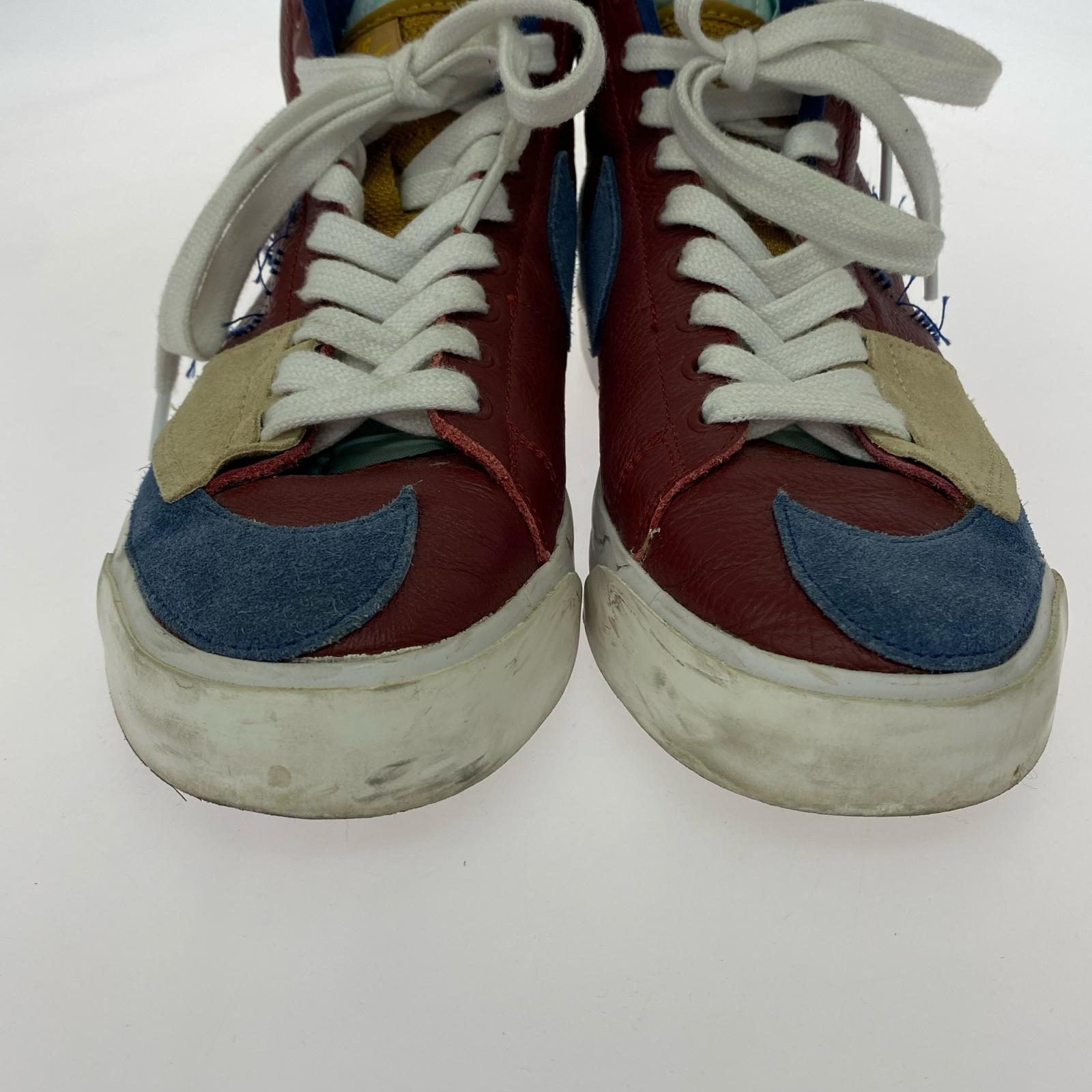 スニーカー ZOOM BLAZER MID EDGE 26.0 26cm (US8 UK7 1/2 EU42) ワインレッド