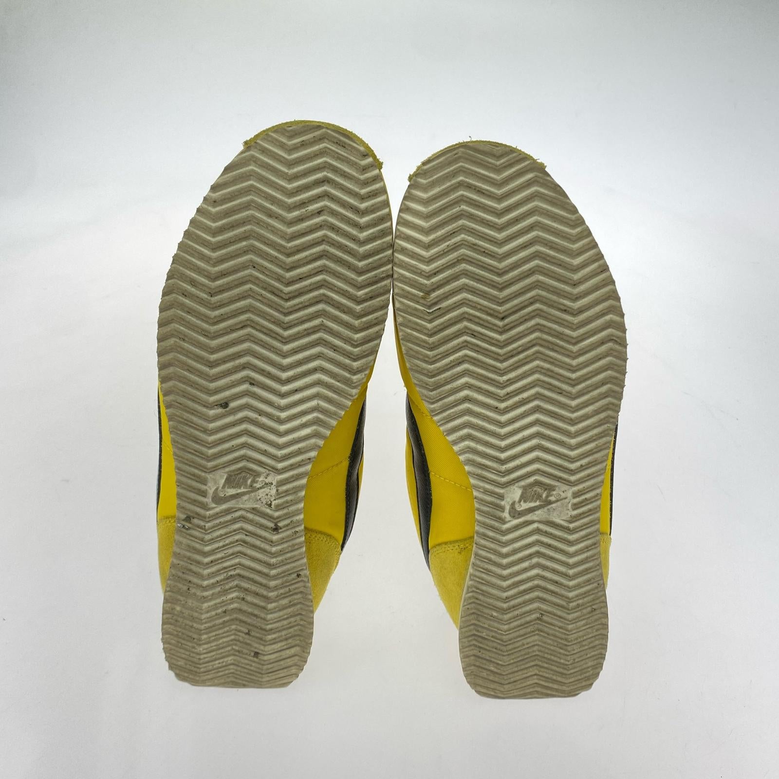 スニーカー CORTEZ 25.5 25.5cm (US7 1/2 UK7 EU41) イエロー