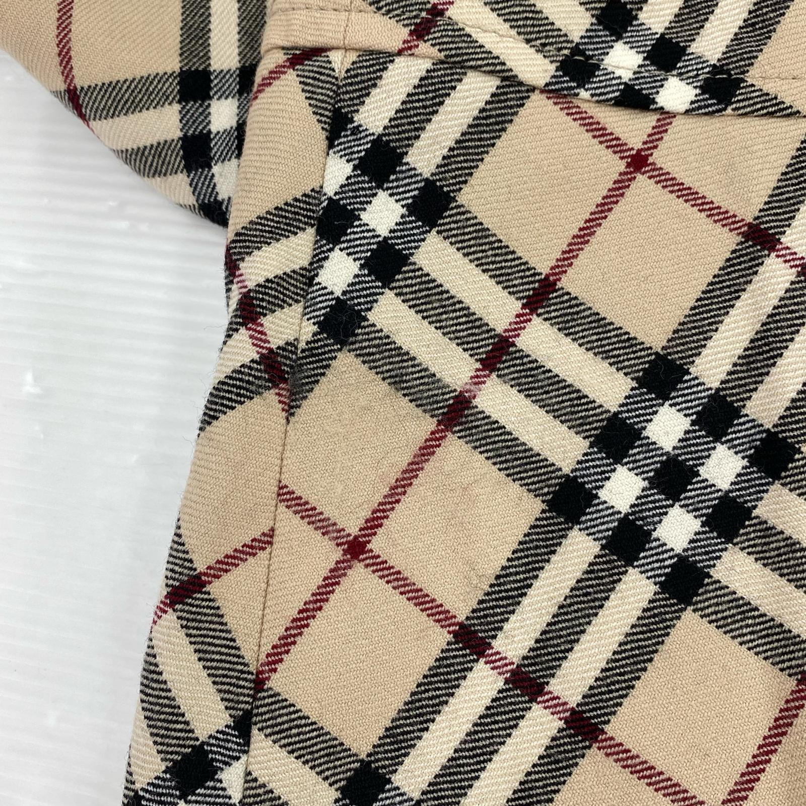 ワンピース BURBERRY BLUE LABEL ノースリーブワンピース ベージュ