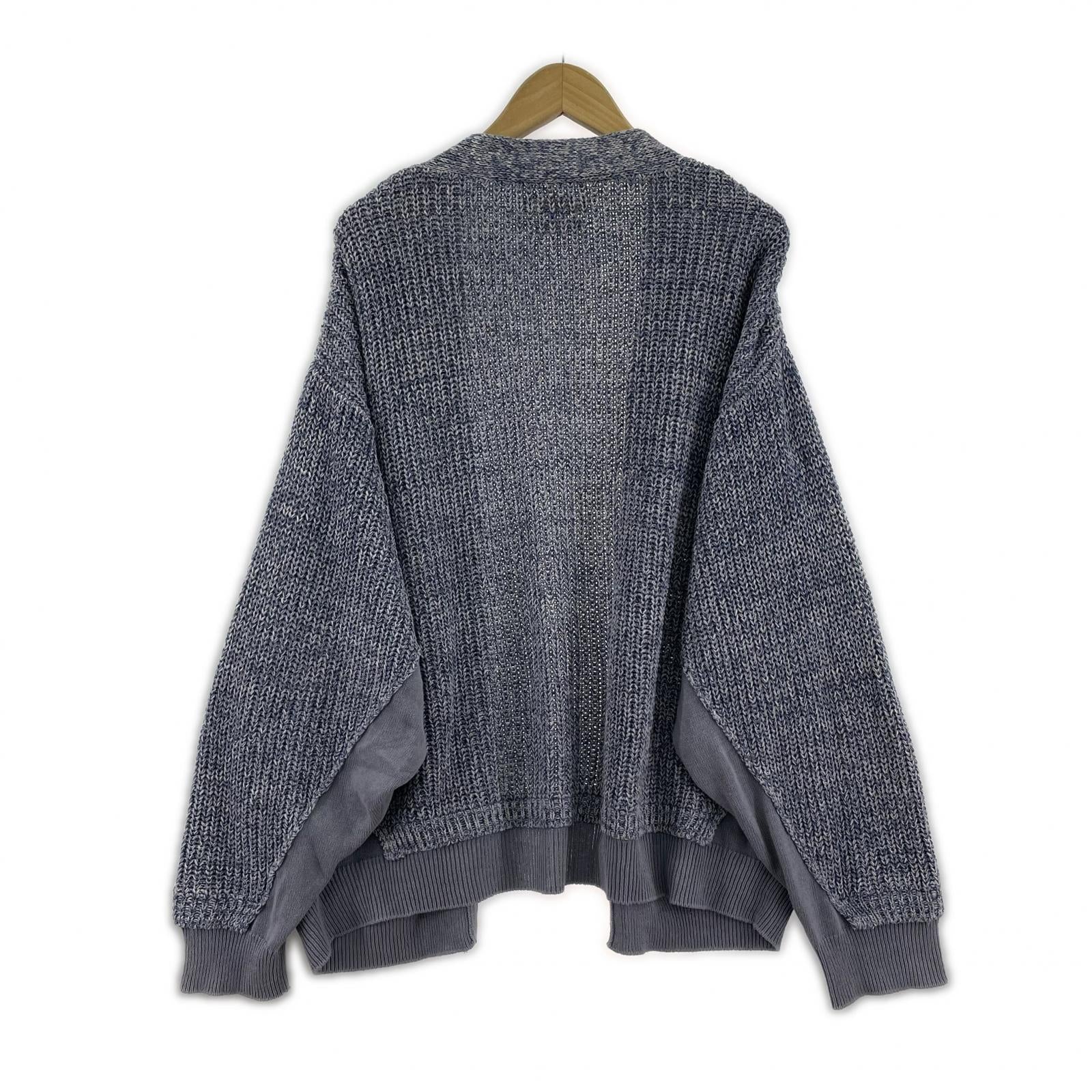 カーディガン YK21SS0223S-AC 青 (2)