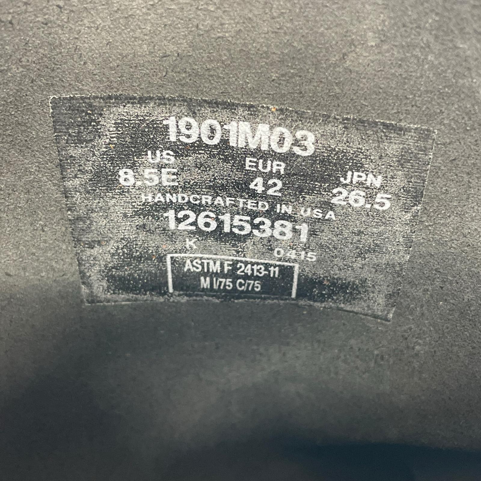 ブーツ 1901M03 26.5cm (US8 1/2 UK8 EU43) ブラック