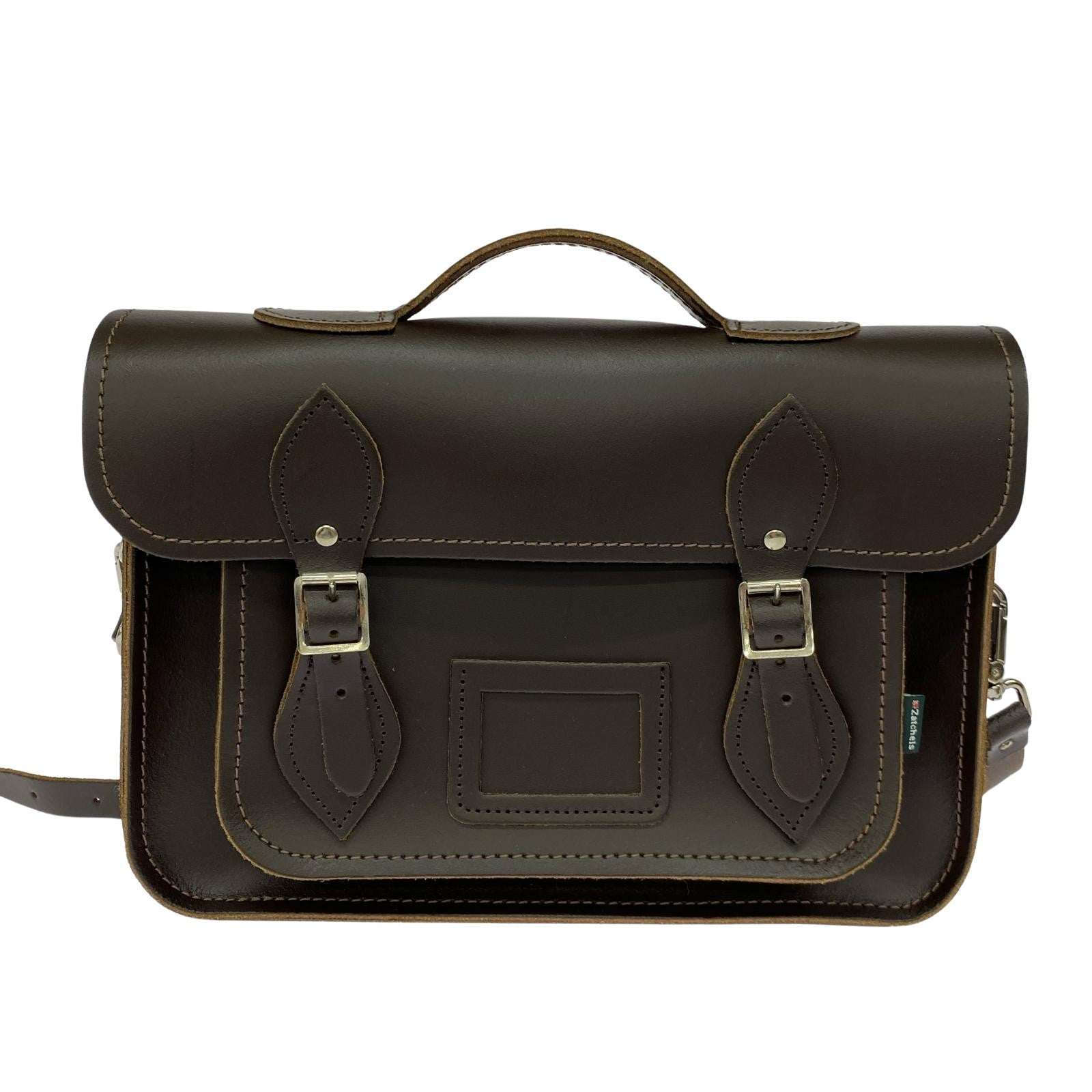 ショルダーバッグ ZATCHELS ブラウン