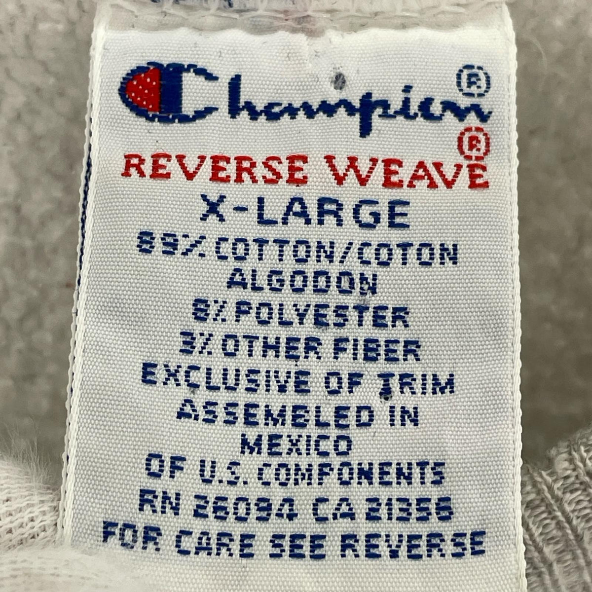 スウェット Reverseweave STONEHILL COLLEGE グレー XL グレー