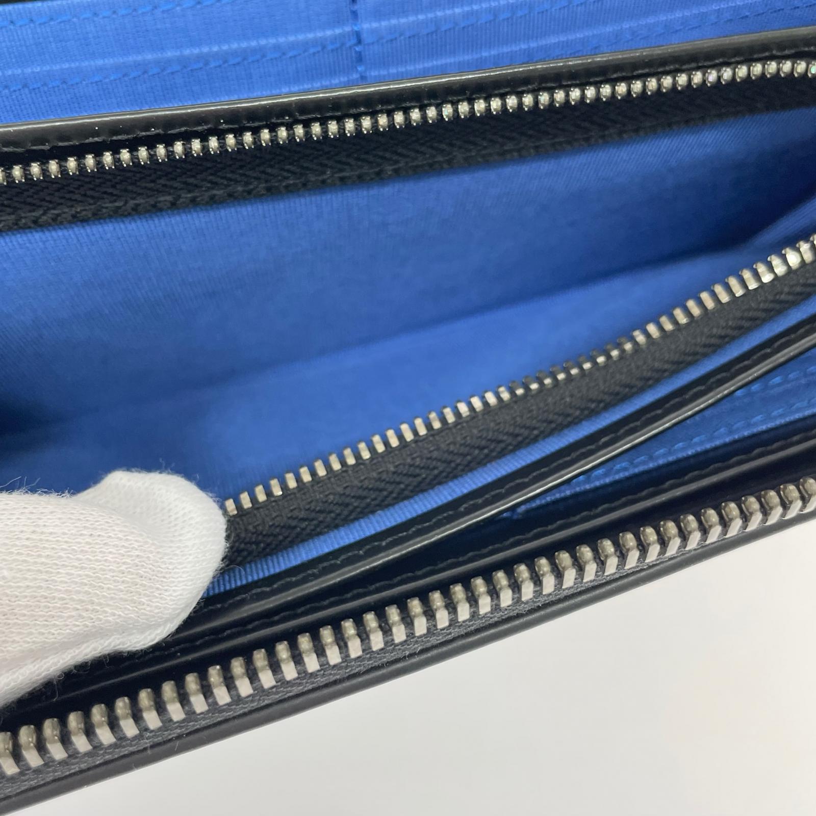 長財布 スウィッシュ ラウンド長財布 ブラック