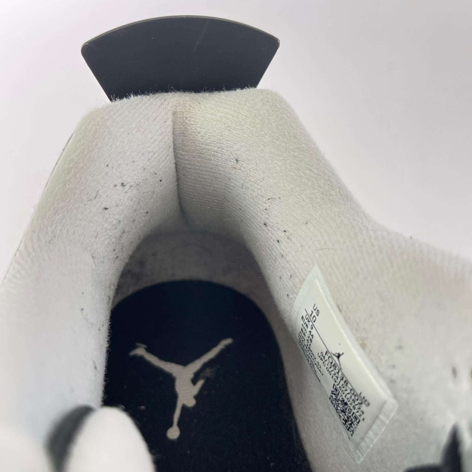スニーカー AIR JORDAN 4 RETRO Fear 28.0cm 黒 28cm (US10 UK9 1/2 EU46)