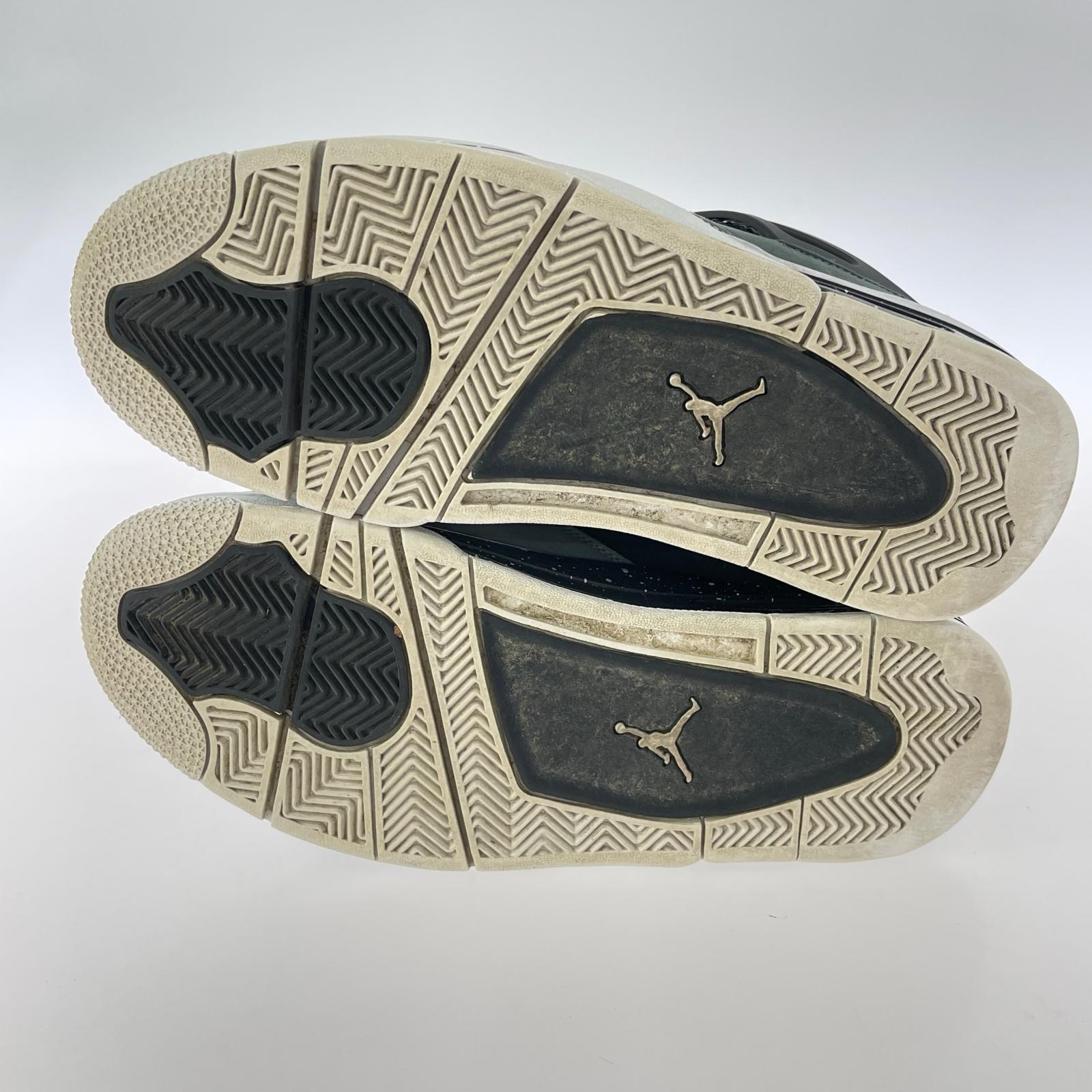 スニーカー AIR JORDAN 4 RETRO Fear 28.0cm 黒 28cm (US10 UK9 1/2 EU46)
