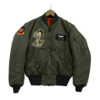 ジャケット TMJ2523 TYPE MA-1 SNOOPY U.S.A.F. (M) M カーキ