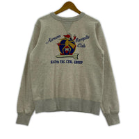 スウェット AIRMEN MOSQUITO CLUB 灰 (M) M
