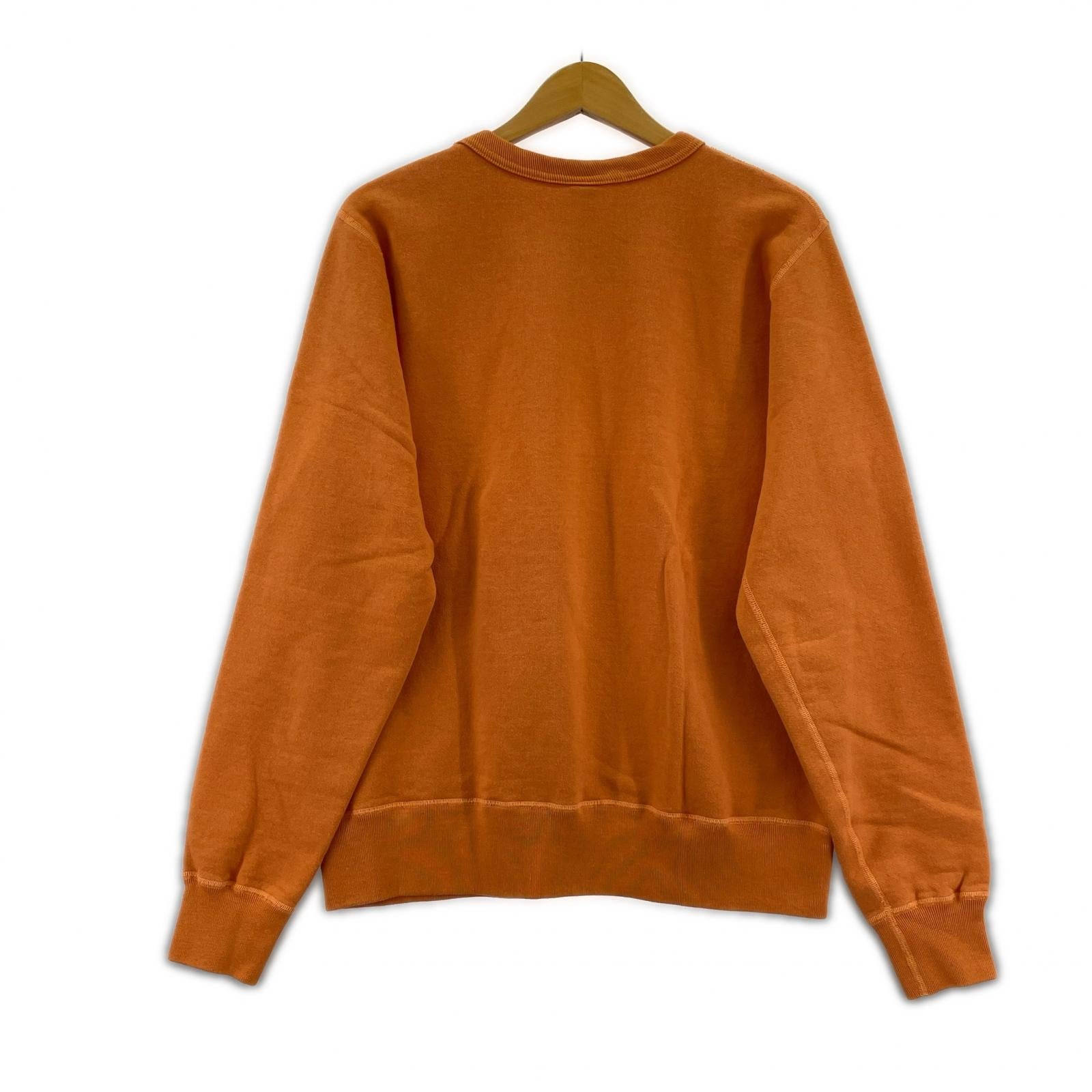 スウェット BR69285 CREW SWEAT SHIRT 橙 (M) M