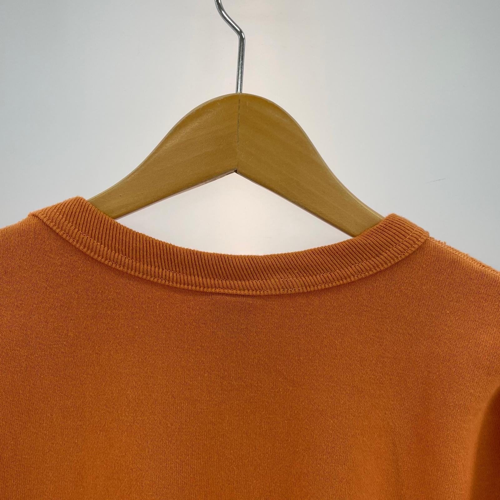 スウェット BR69285 CREW SWEAT SHIRT 橙 (M) M
