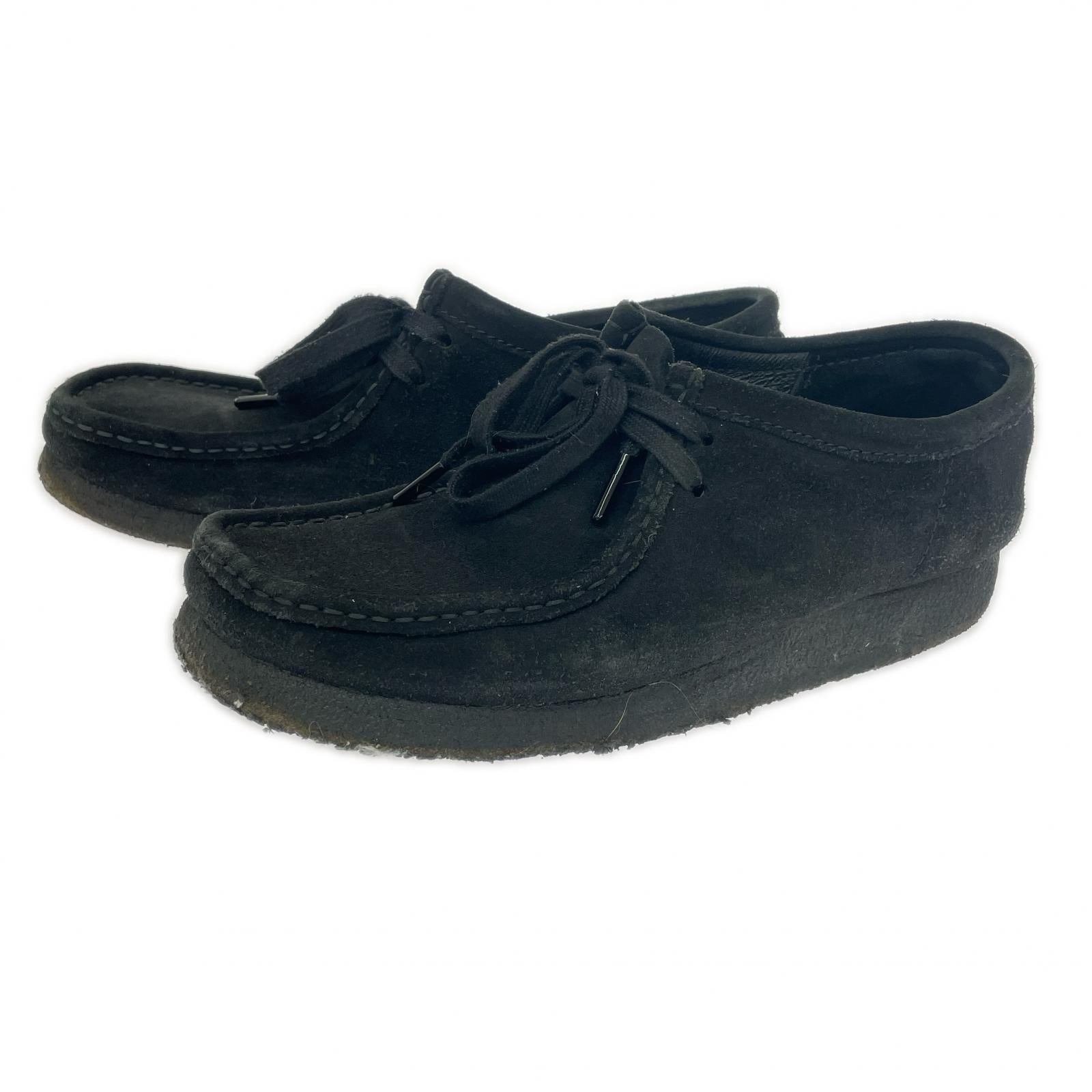 シューズ Wallabee Boot Black Suede 11826 BLK UK7 ブラック