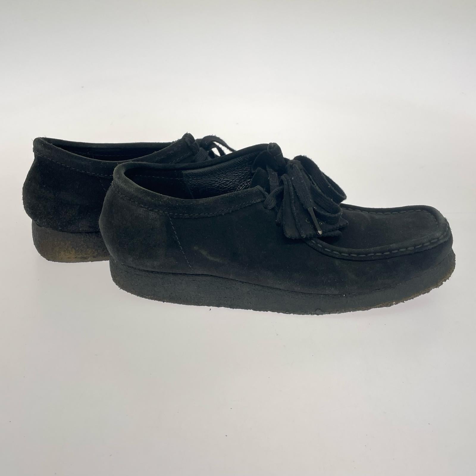 シューズ Wallabee Boot Black Suede 11826 BLK UK7 ブラック