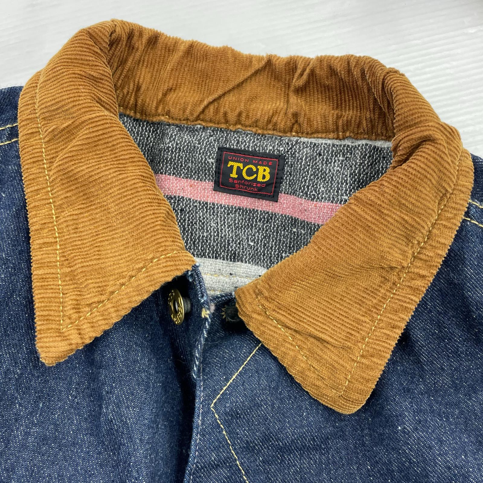 デニムジャケット TCB Storm Cats Drive Jacket (42) 42 ネイビー