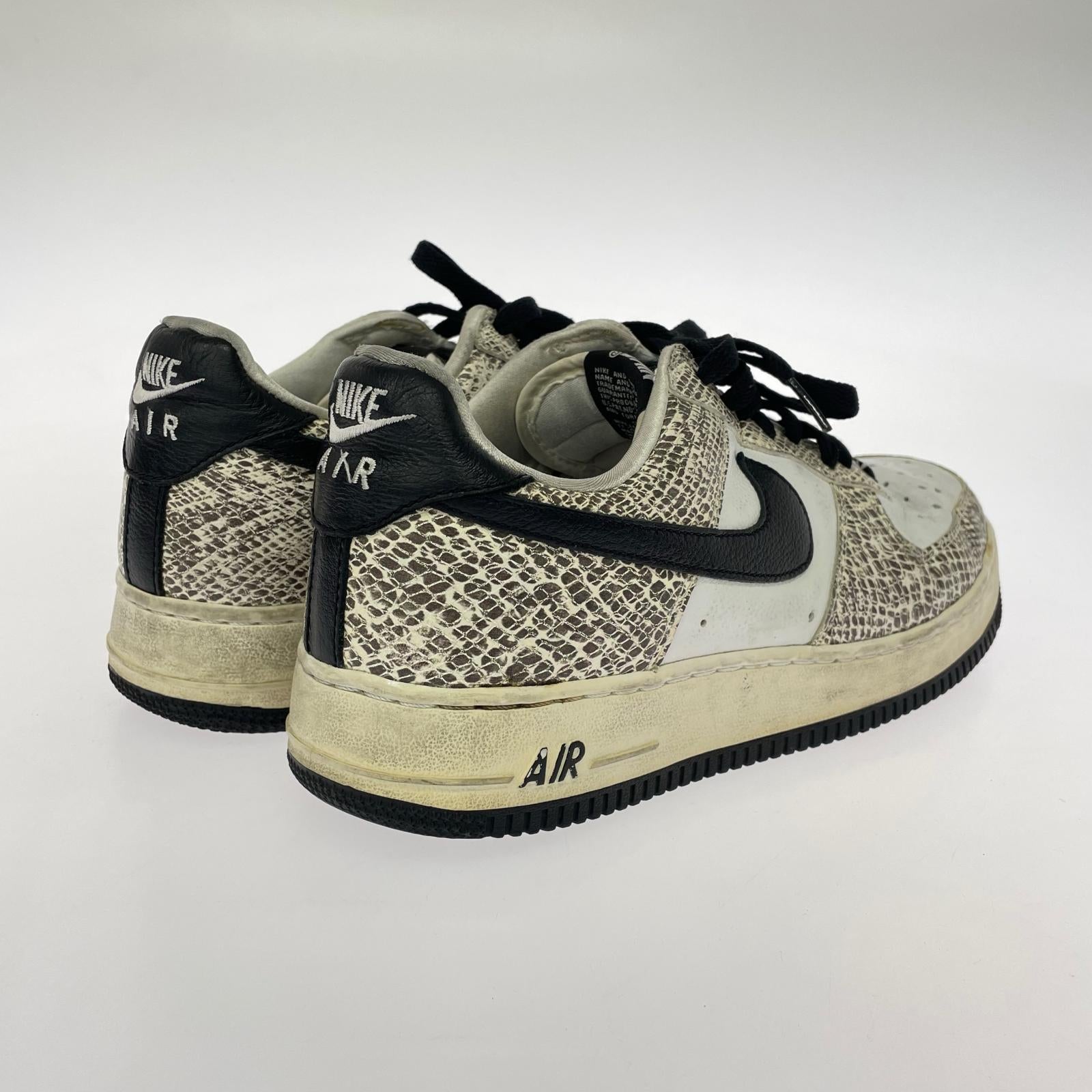 スニーカー AIR FORCE1 RETRO SNAKE 26.5cm (US8 1/2 UK8 EU43) ホワイト