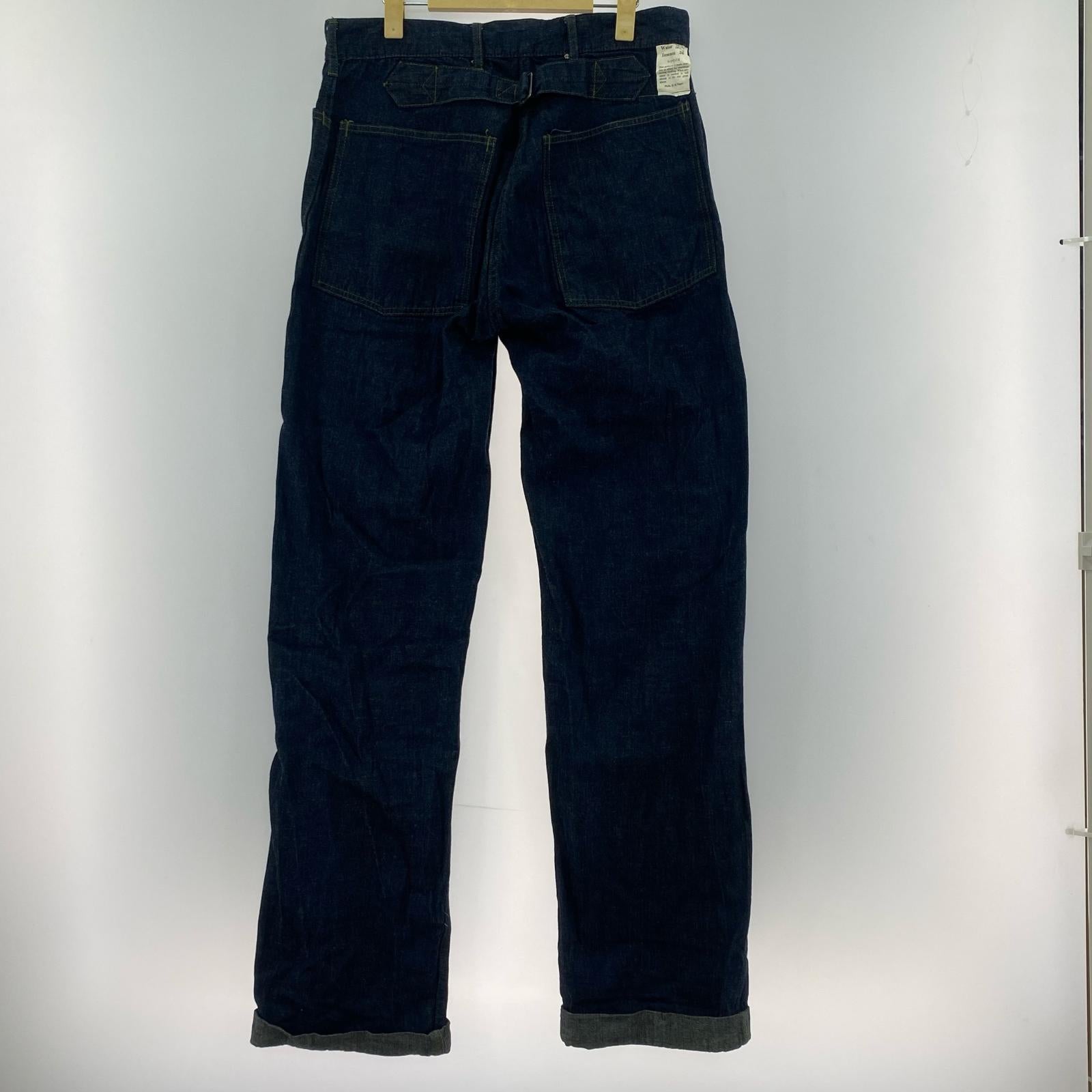 デニムパンツ 6-124B インディゴ(29-31)