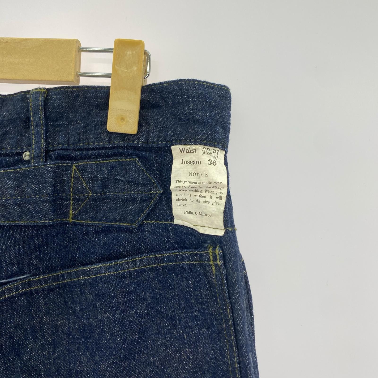 デニムパンツ 6-124B インディゴ(29-31)