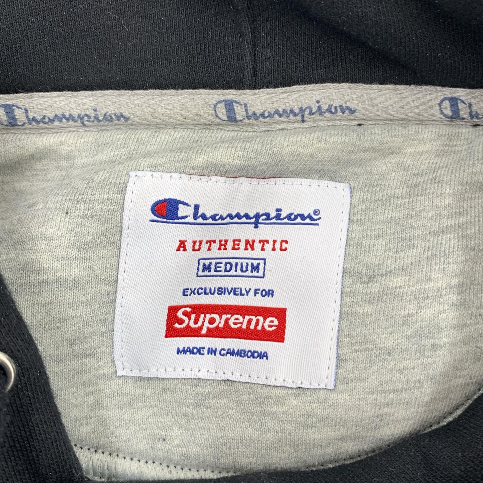 パーカー Supreme×Champion パーカー M ブラック M ブラック