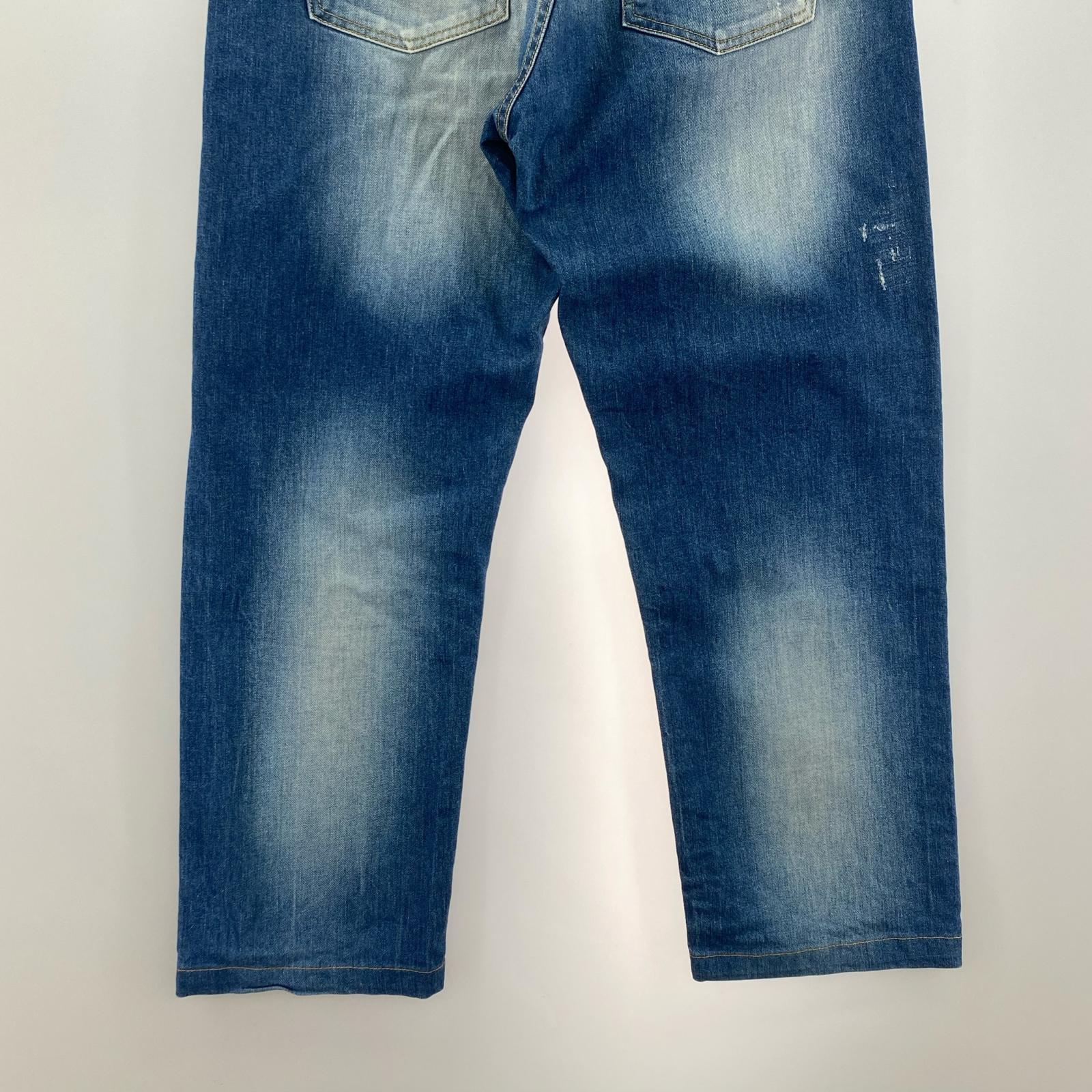 デニムパンツ MAKi+IZE Japan Blue Jeans L ブルー
